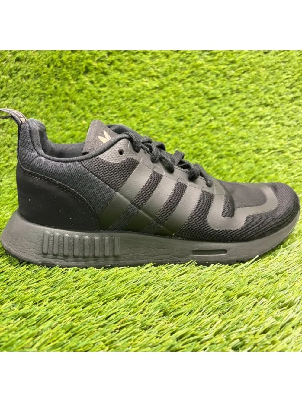 Adidas Originals Multix Womens Size 7.5 Black Athletic Running Shoes Sneakers
